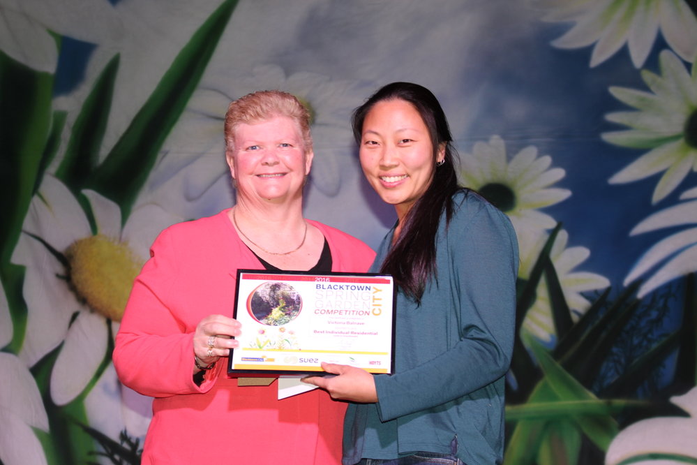 Blacktown City Spring Garden Competition presentation, 2016