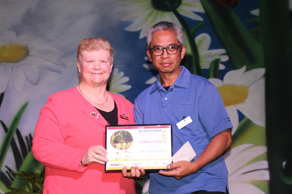 Blacktown City Spring Garden Competition presentation, 2016