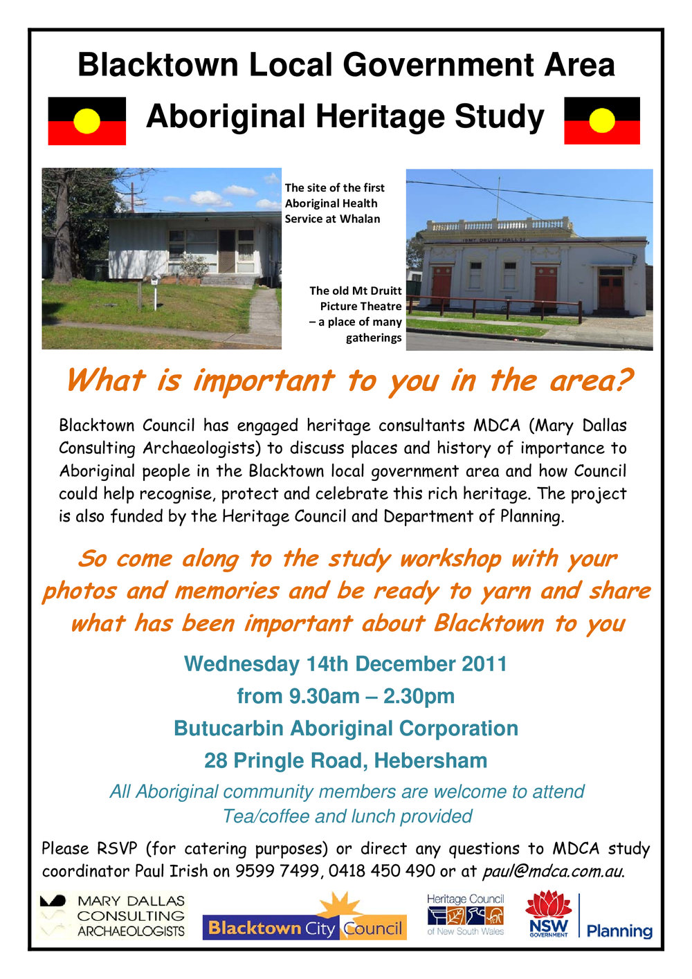 Blacktown Local Government Area Aboriginal Heritage Strategy, 2011