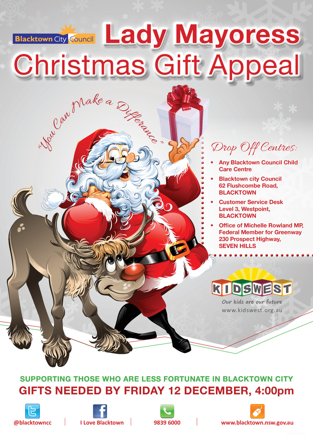 Lady Mayoress Christmas Gift Appeal, 2014