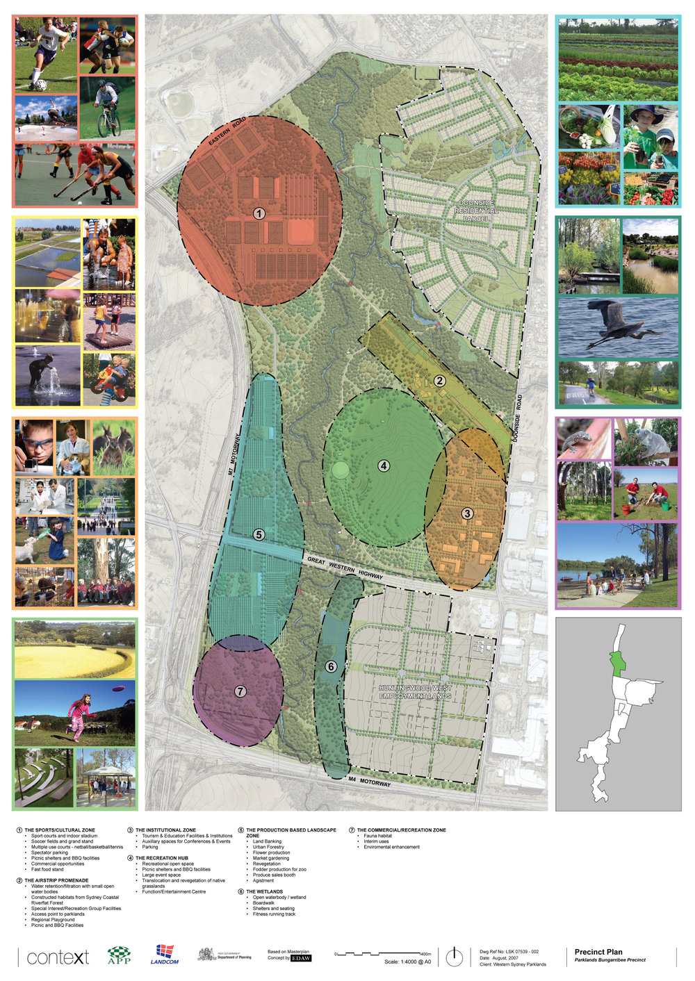 Bungarribee Precinct Parklands Precinct Plans, 2007