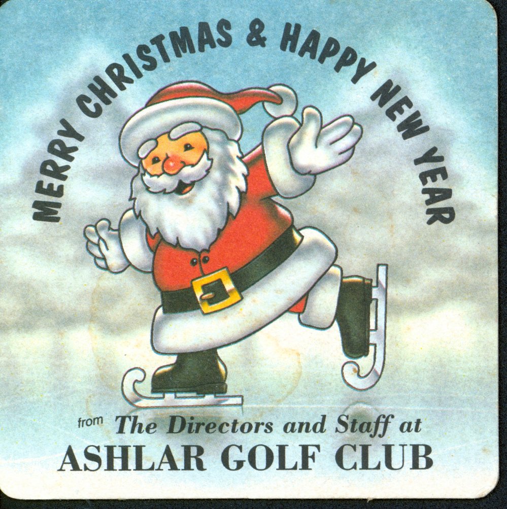Ashlar Golf Club, drink coaster