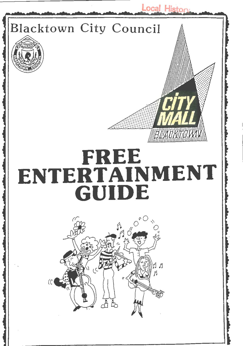 Blacktown City Mall Free Entertainment Guide, May-Jun 1988