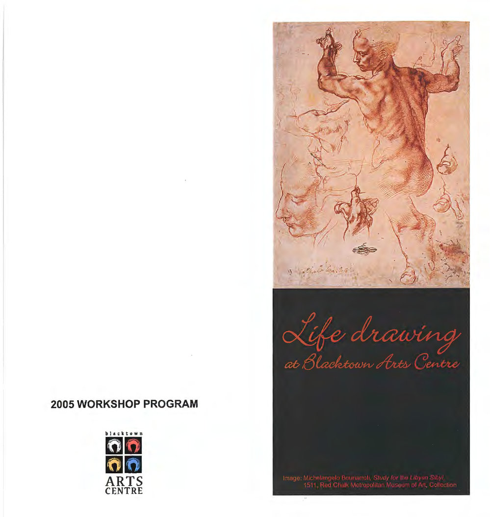 Life Drawing at Blacktown Arts Centre, 2005 