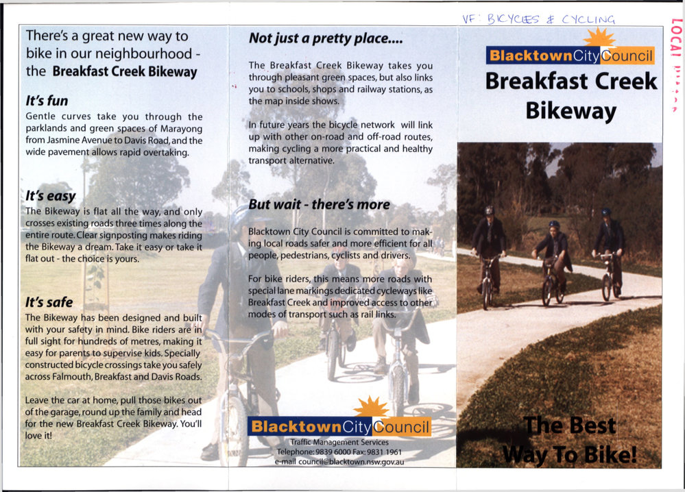 Breakfast Creek Bikeway, c1999