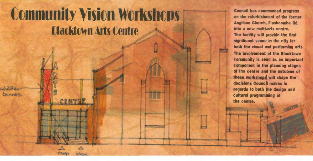 Community Vision Workshops, Blacktown Arts Centre, ?2001