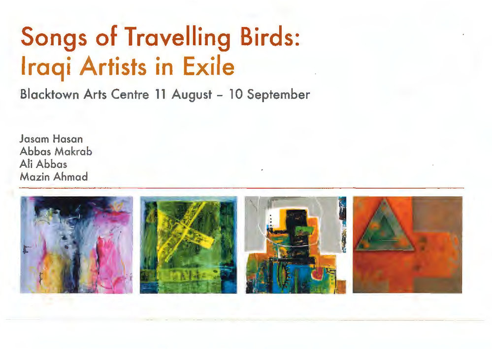 Songs of Travelling Birds: Iraqi Artists in Exile, 2005