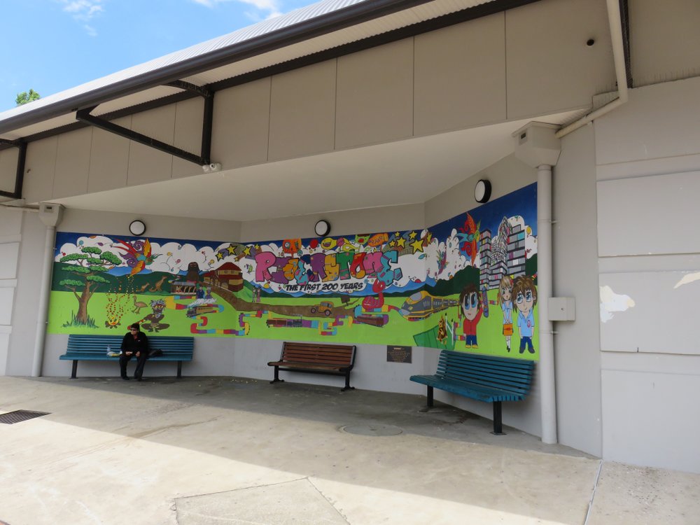 Mural at Riverstone Village, Riverstone
