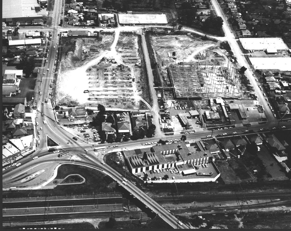Construction of Westpoint Shopping Centre, Blacktown