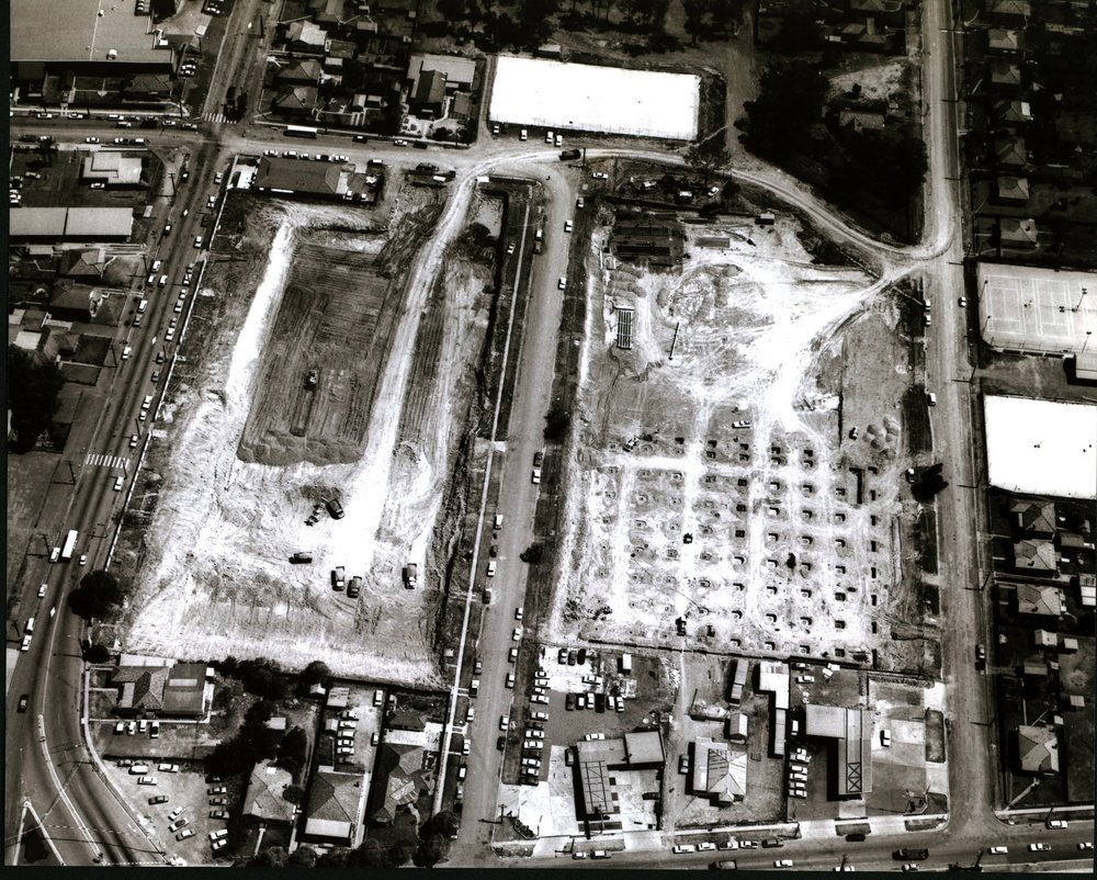 Construction of Westpoint Shopping Centre, Blacktown