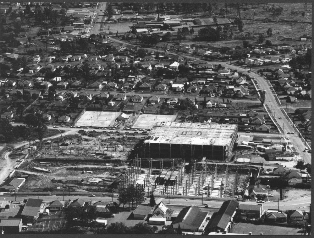 Construction of Westpoint Shopping Centre, Blacktown