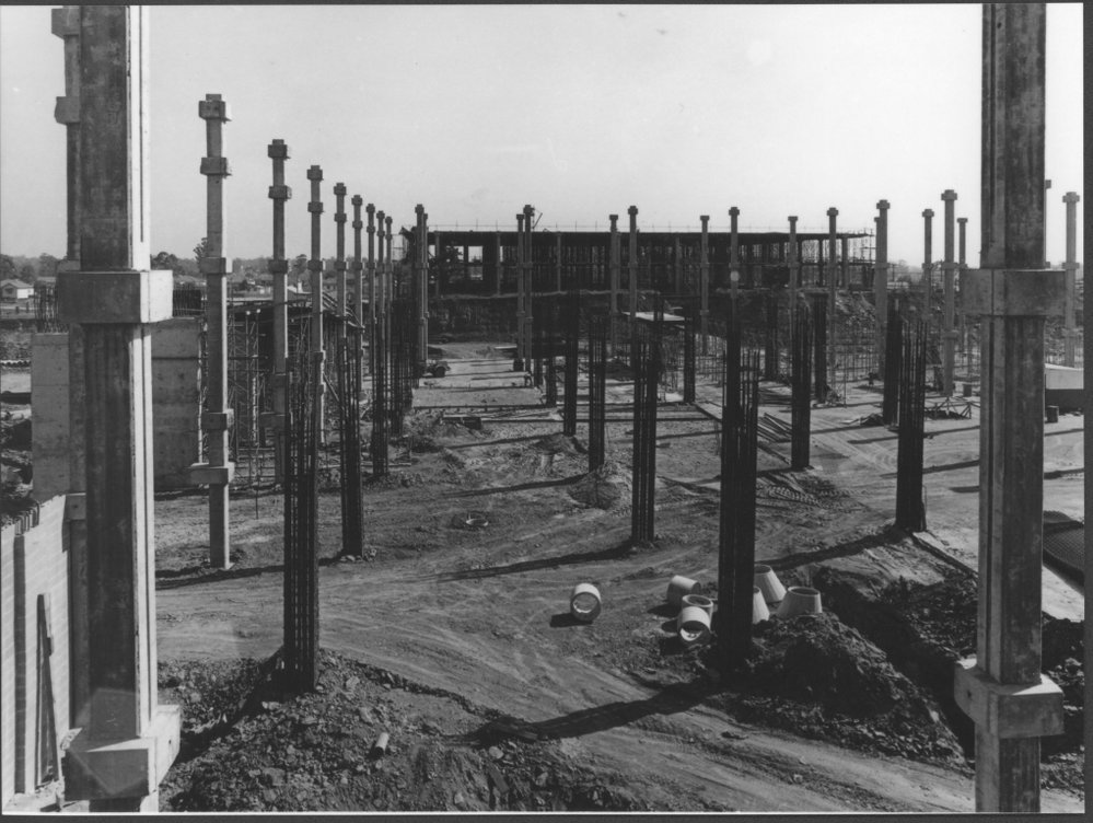 Construction of Westpoint Shopping Centre, Blacktown