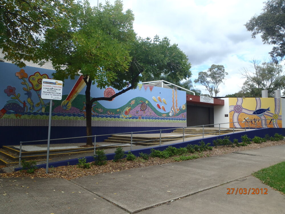 Mount Druitt Swimming Centre Mosaic Mural