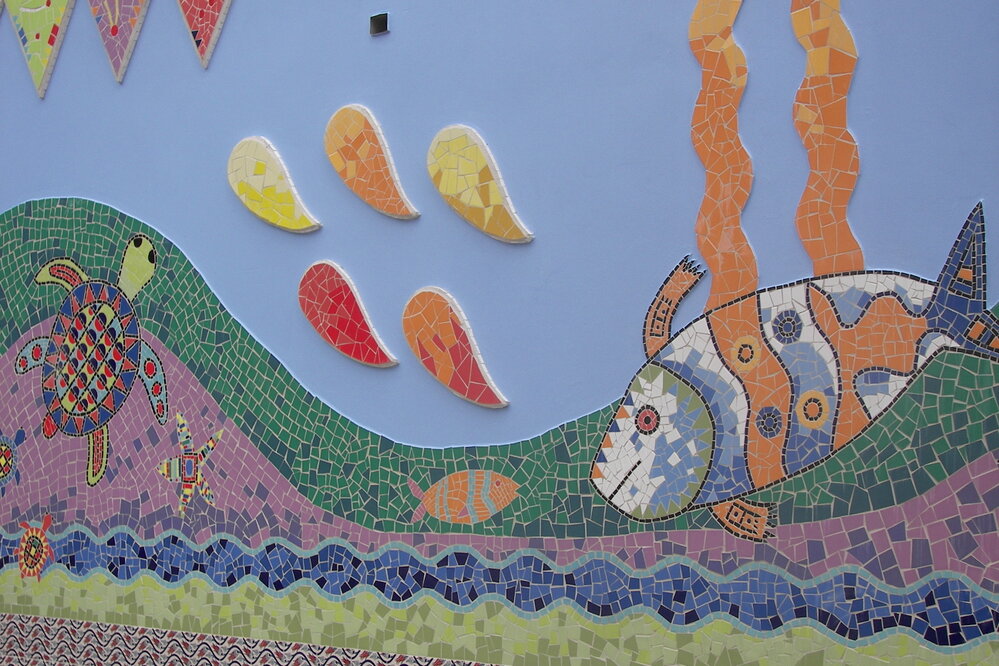 Mount Druitt Swimming Centre Mosaic Mural