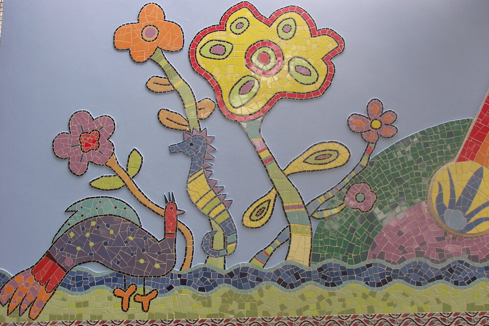 Mount Druitt Swimming Centre Mosaic Mural