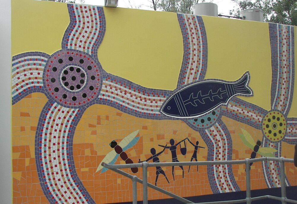 Mount Druitt Swimming Centre Mosaic Mural