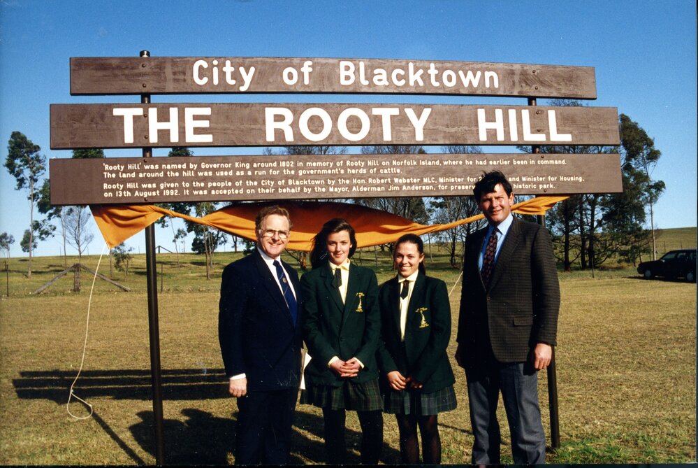 The Rooty Hill, Official handover