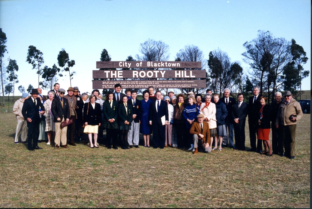 The Rooty Hill, Official handover