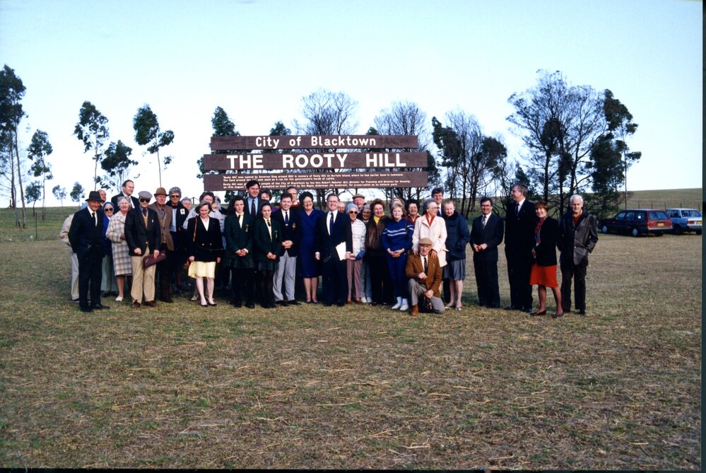 The Rooty Hill, Official handover