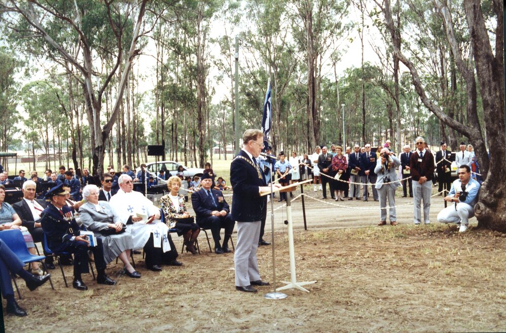 RAAF Memorial Park, Mount Druitt - Official opening