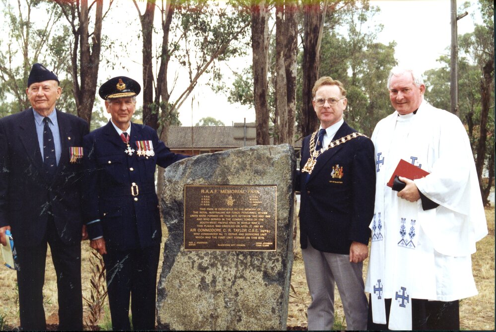 RAAF Memorial Park, Mount Druitt - Official opening