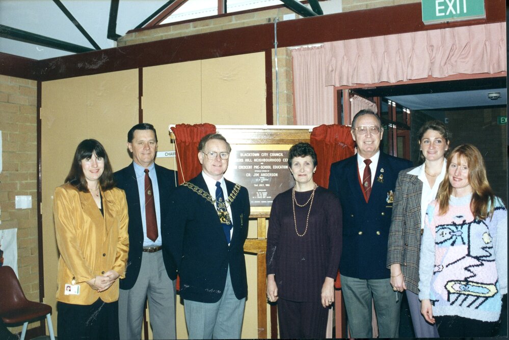 Quakers Hill Neighbourhood Centre and Goddard Crescent Pre-School, Official opening