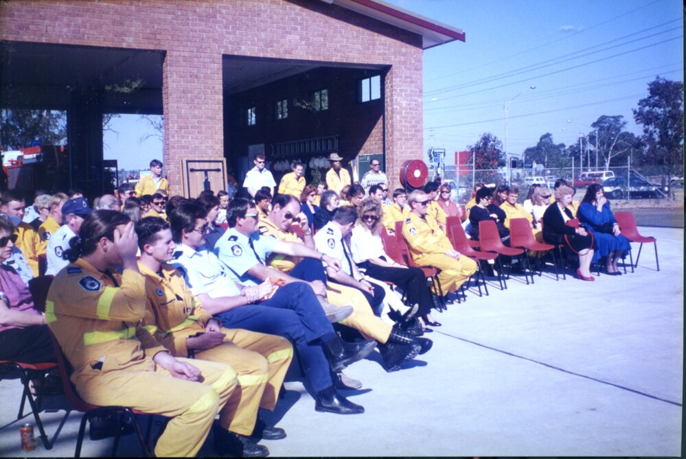 Rooty Hill Bush Fire Brigade Station, Official opening