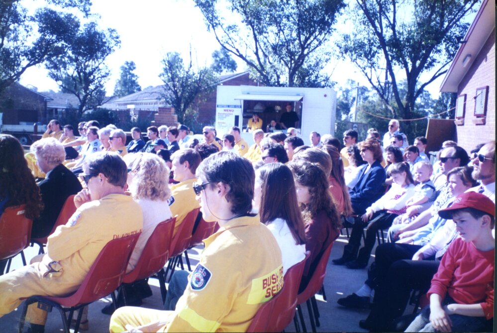 Rooty Hill Bush Fire Brigade Station, Official opening