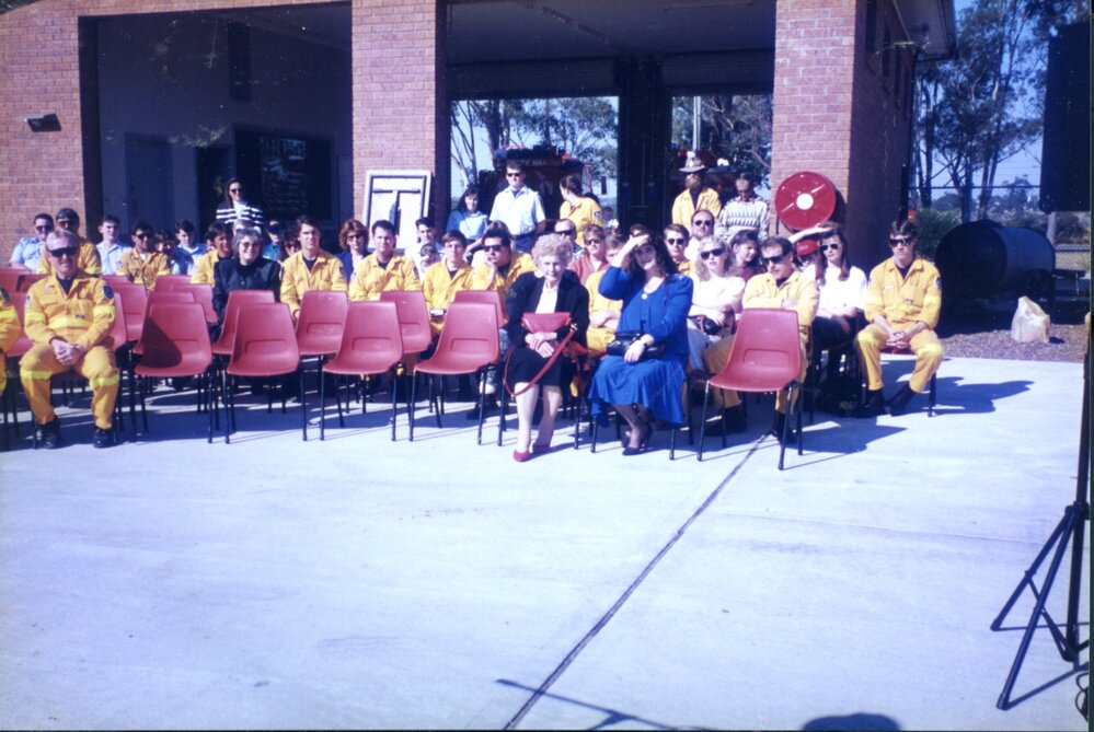 Rooty Hill Bush Fire Brigade Station, Official opening