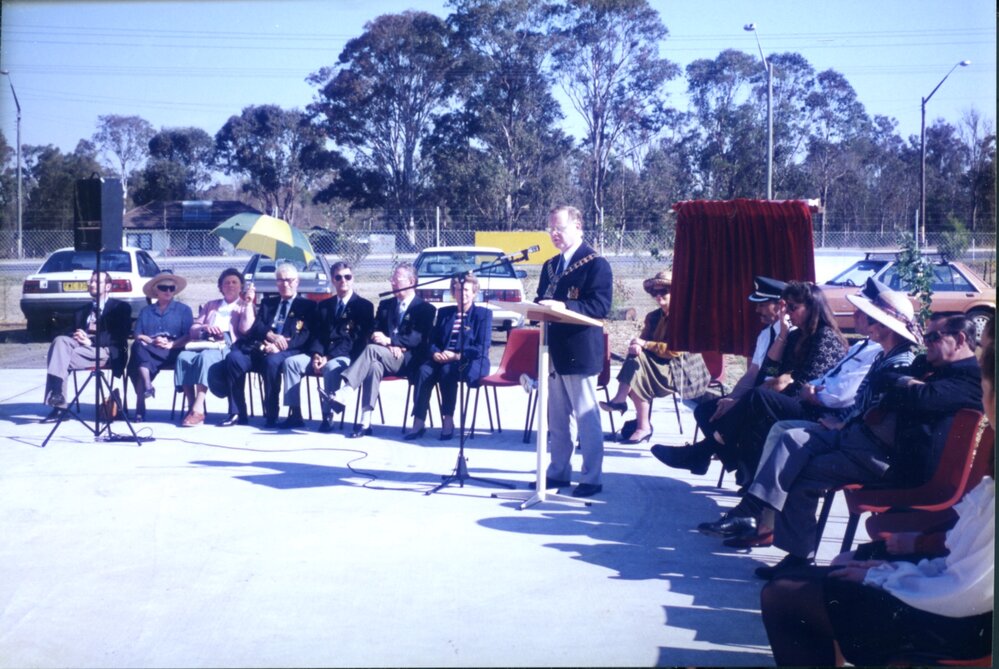 Rooty Hill Bush Fire Brigade Station, Official opening
