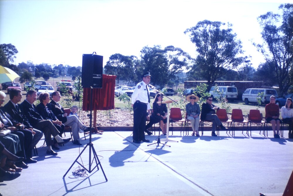 Rooty Hill Bush Fire Brigade Station, Official opening