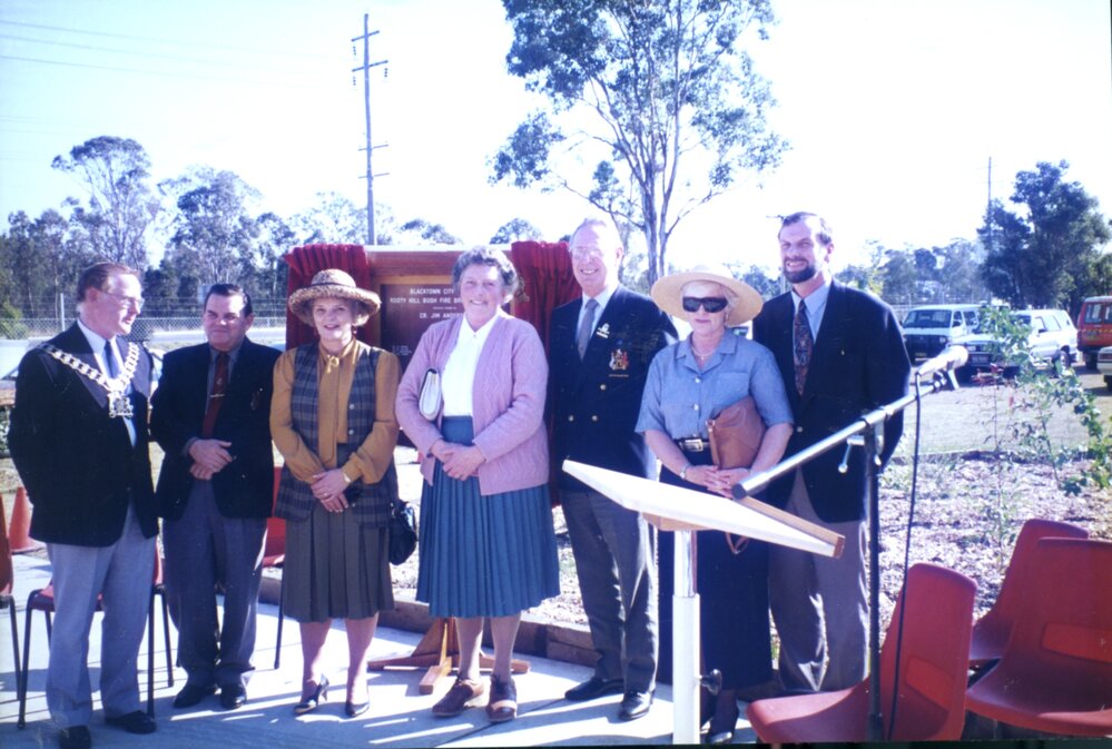 Rooty Hill Bush Fire Brigade Station, Official opening