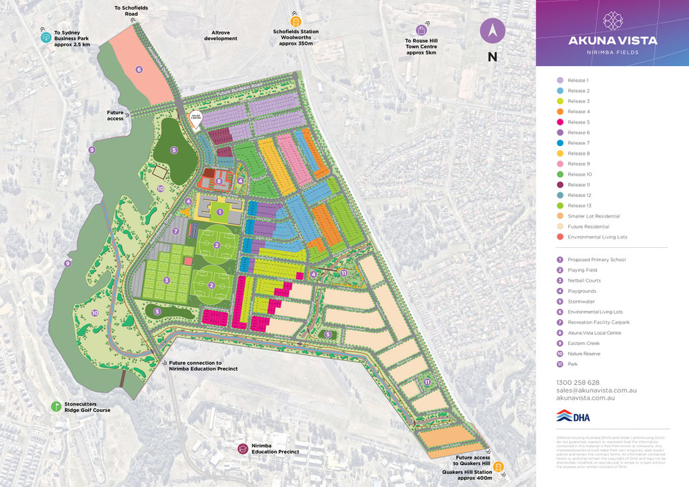 Akuna Vista Estate, Nirimba Fields, 2020