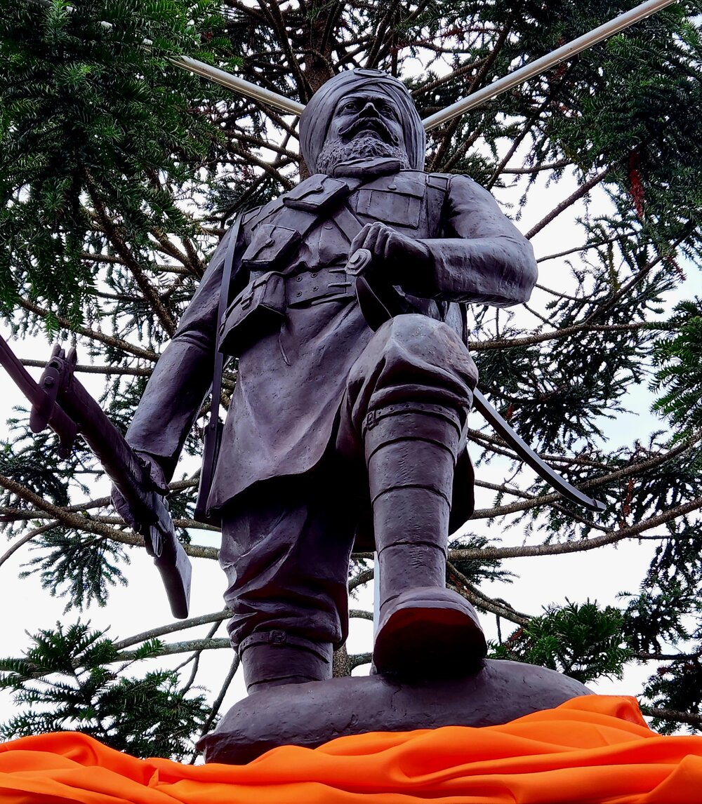 'Unknown Sikh Soldier' statue, Glenwood