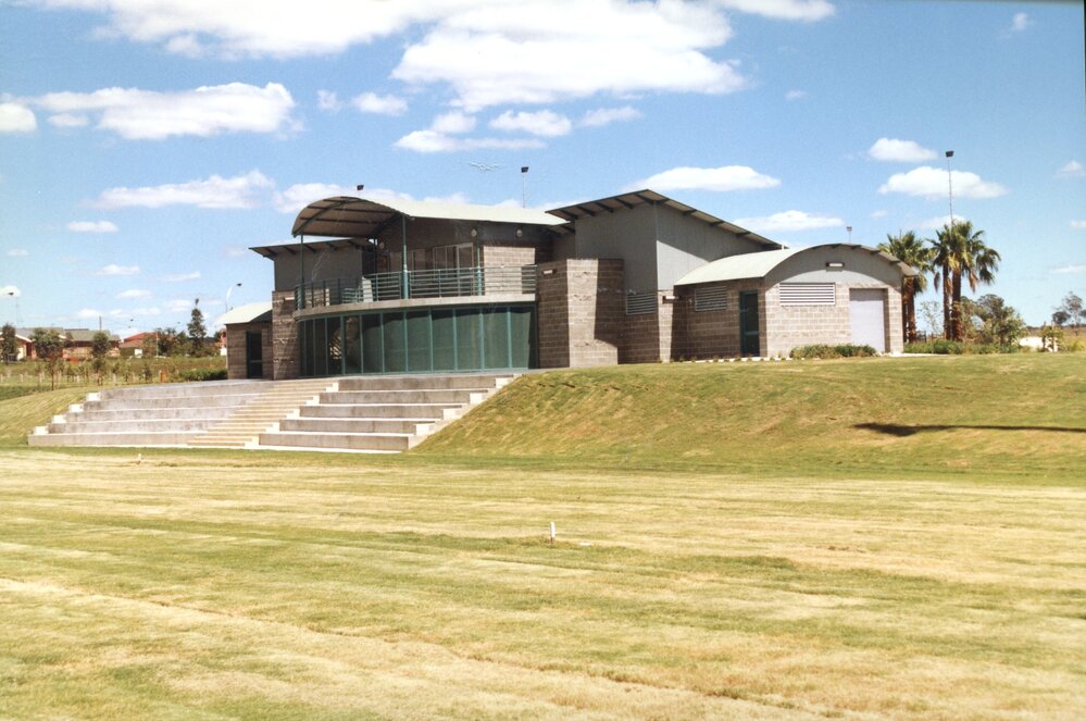 Sports pavilion, Stanhope Gardens Reserve