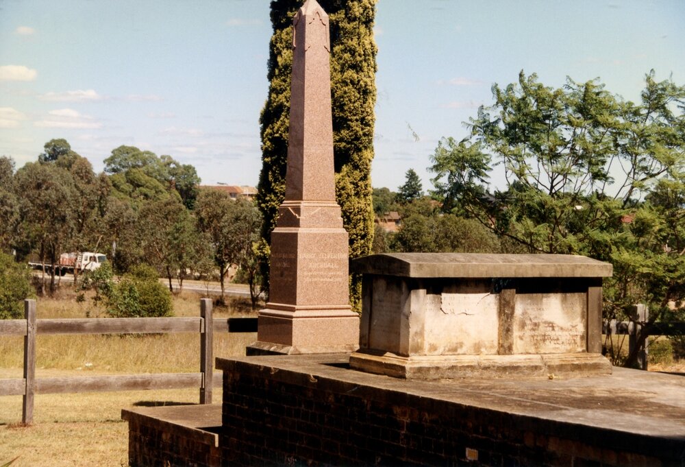Pearce family Cemetery, Seven Hills Road North, Baulkham Hills