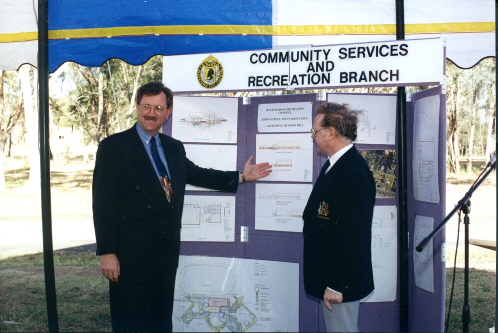 Presentation of plans for Multi-purpose Recreation Complex