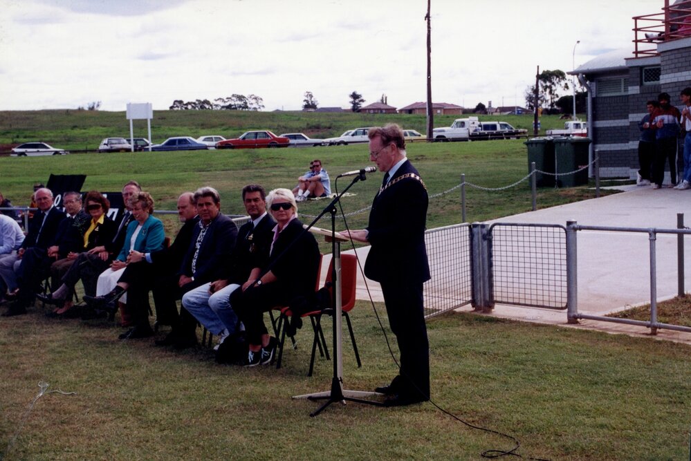 Joe McAleer Reserve, Glendenning - Official opening