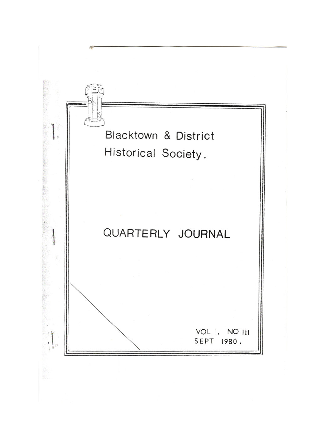 Quarterly Journal, September 1980