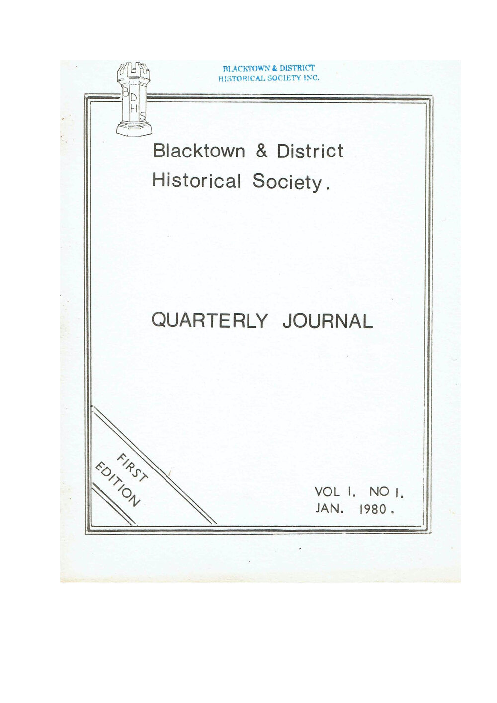 Quarterly Journal,  January 1980