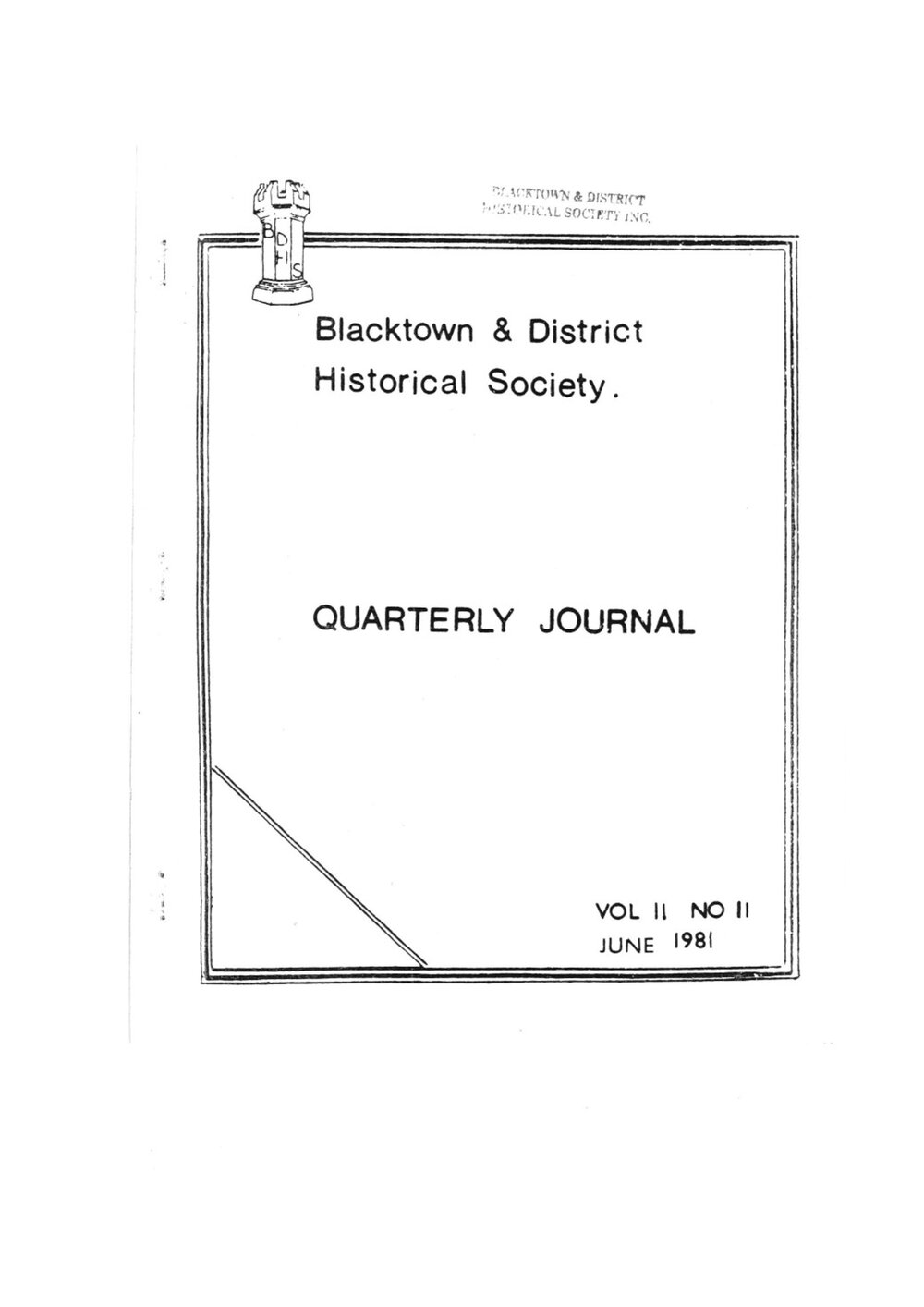 Quarterly Journal, June 1981