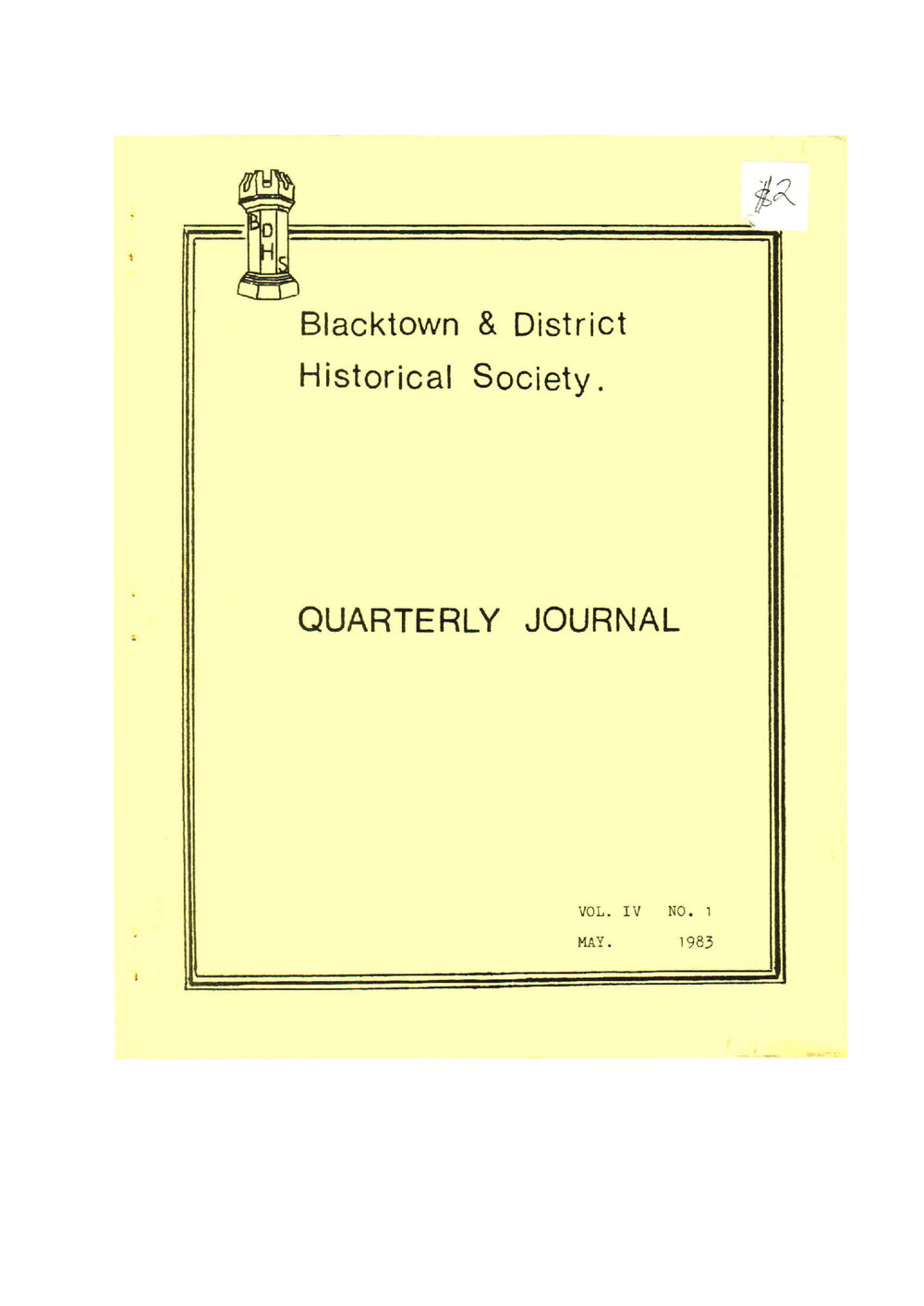 Quarterly Journal, May 1983