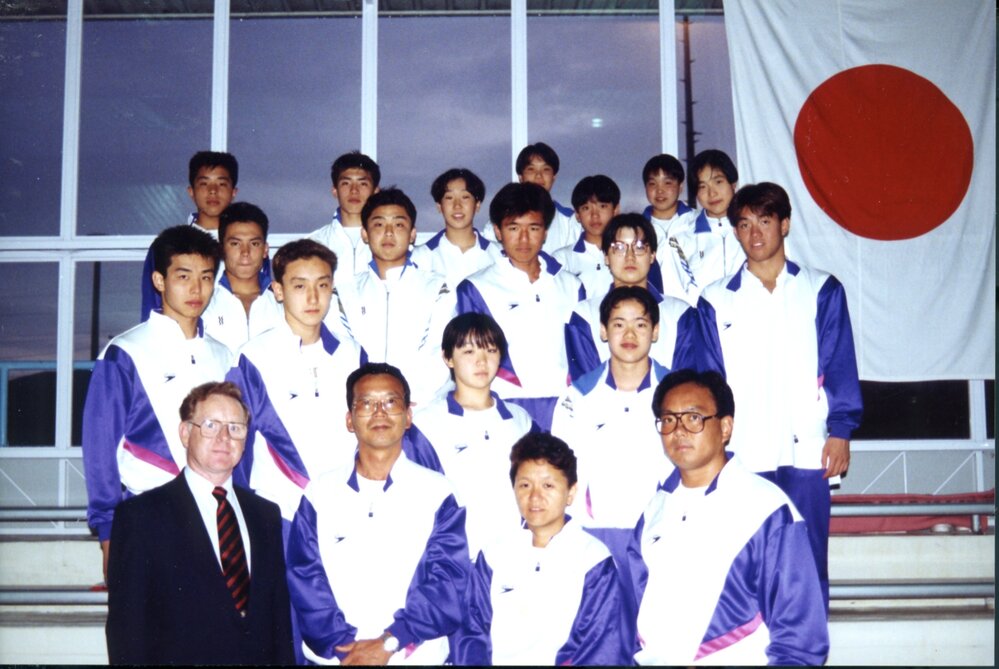 Japanese Swimming Team at Blacktown