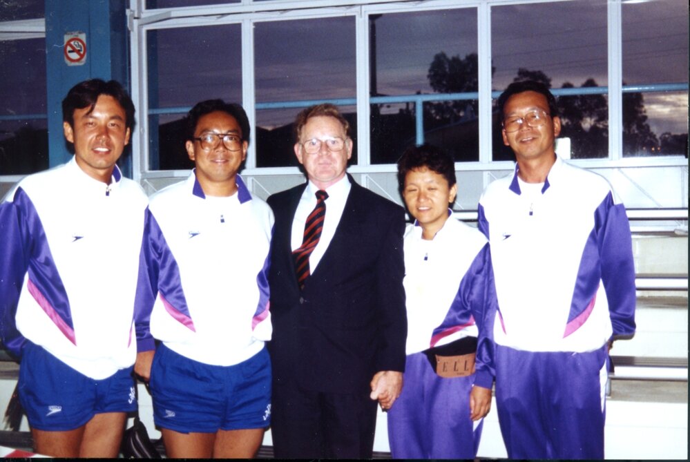 Japanese Swimming Team at Blacktown