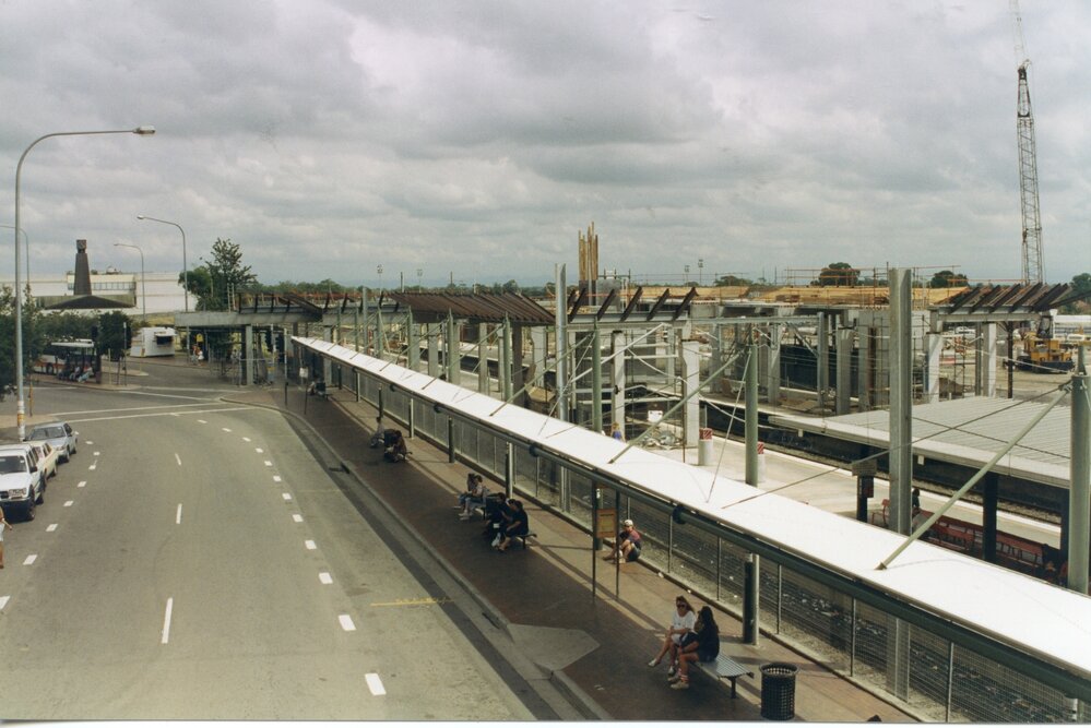 Construction of Bus/rail interchange, Blacktown