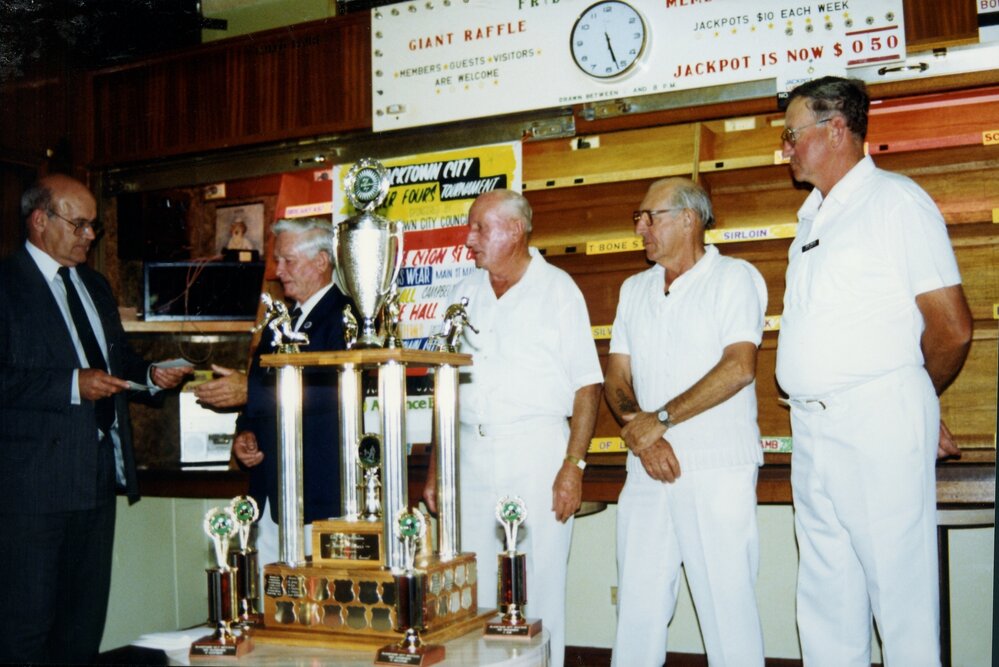 Blacktown City Master Fours Tournament presentation
