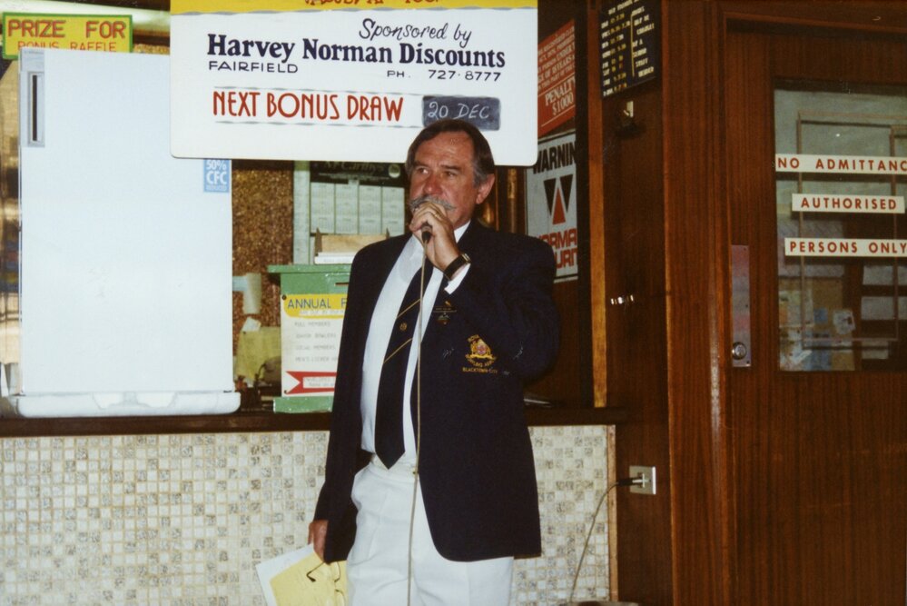 Blacktown City Master Fours Tournament presentation