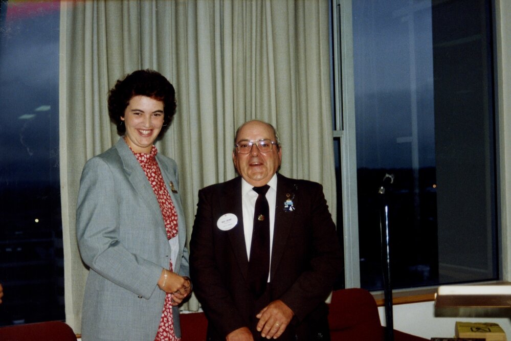 Tiffany Jordan at Blacktown Civic Reception, 1992