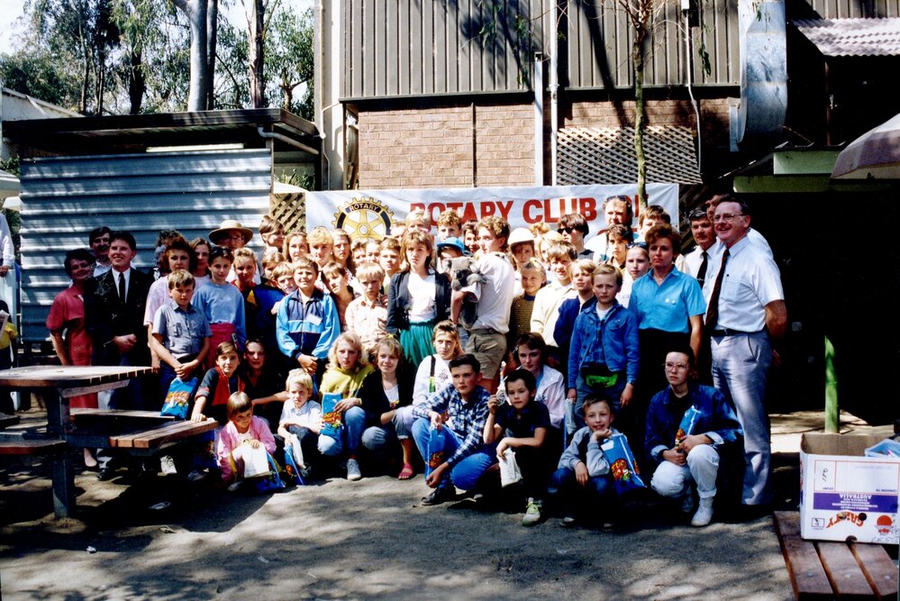 Children from Chernobyl at Featherdale Wildlife Park
