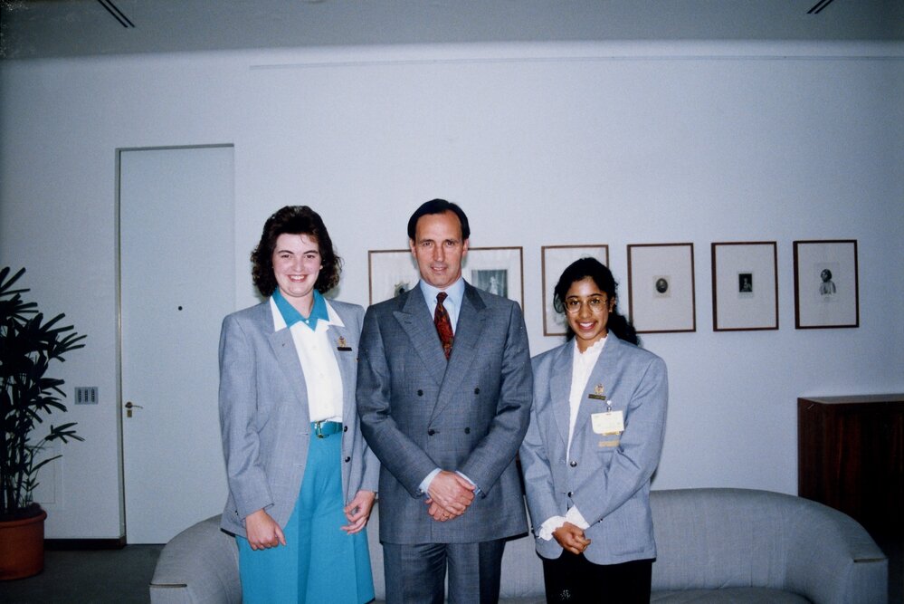 Blacktown City Youth Ambassadors Canberra visit, 1992